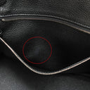 エルメス HERMES バーキン30 ブラック トゴ ハンドバッグ シルバー金具 黒