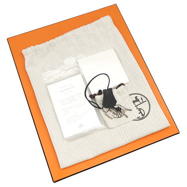 エルメス HERMES バーキン30 ブラック トゴ ハンドバッグ シルバー金具 黒