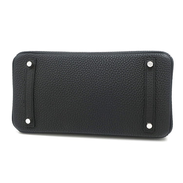 エルメス HERMES バーキン30 ブラック トゴ ハンドバッグ シルバー金具 黒