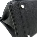 エルメス HERMES バーキン30 ブラック トゴ ハンドバッグ シルバー金具 黒