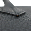 エルメス HERMES バーキン30 ブラック トゴ ハンドバッグ シルバー金具 黒