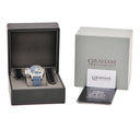 腕時計 グラハム GRAHAM クロノファイター ヴィンテージ ノーズアート ドラゴン 2CVAS.U16A 自動巻き メンズ 新品同様 ブルー 限定