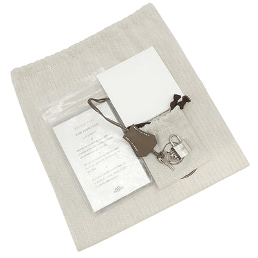 エルメス HERMES バーキン25 エトゥープ トゴ ハンドバッグ シルバー金具 グレージュ