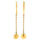 アーカー AHKAH ドリームスペルラウンド AB1729010400 イエローゴールド K18YG ダイヤモンド ピアス AHKAH Au750 18K 18金 メレダイヤ ドロップ プチサイズ 小さめ