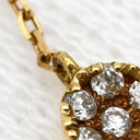 アーカー AHKAH ドリームスペルラウンド AB1729010400 イエローゴールド K18YG ダイヤモンド ピアス AHKAH Au750 18K 18金 メレダイヤ ドロップ プチサイズ 小さめ