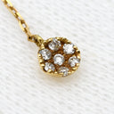 アーカー AHKAH ドリームスペルラウンド AB1729010400 イエローゴールド K18YG ダイヤモンド ピアス AHKAH Au750 18K 18金 メレダイヤ ドロップ プチサイズ 小さめ