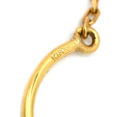 アーカー AHKAH ドリームスペルラウンド AB1729010400 イエローゴールド K18YG ダイヤモンド ピアス AHKAH Au750 18K 18金 メレダイヤ ドロップ プチサイズ 小さめ