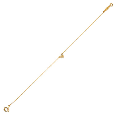 アーカー AHKAH ハートパヴェ VC0108010500 イエローゴールド K18YG ダイヤモンド ブレスレット AHKAH Au750 18K 18金 ダイヤ