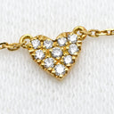 アーカー AHKAH ハートパヴェ VC0108010500 イエローゴールド K18YG ダイヤモンド ブレスレット AHKAH Au750 18K 18金 ダイヤ