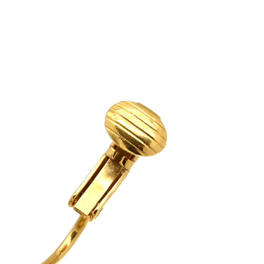 ルイヴィトン LOUIS VUITTON LV フローラグラム M01026 ホワイト×ゴールド メタル フェイクパール ピアス ゴールド金具 片耳用 イヤーカフ モノグラムフラワー