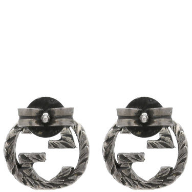 グッチ GUCCI インターロッキングG シルバー シルバー925 ピアス AG925