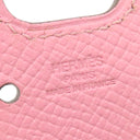 エルメス HERMES ドリング ローズコンフェッティ ヴォーエプソン 小物 イヤホンホルダー