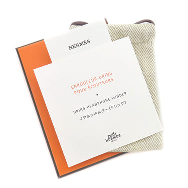 エルメス HERMES ドリング ローズコンフェッティ ヴォーエプソン 小物 イヤホンホルダー