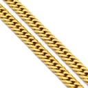 喜平 KIHEI K18 18金 45.2cm 11.7g 6面 ダブル Ｗ イエローゴールド K18YG ネックレス 造幣局検定マーク ※ショッピングローン対応していません