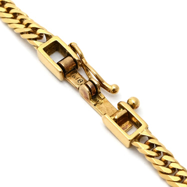 喜平 KIHEI K18 18金 45.2cm 11.7g 6面 ダブル Ｗ イエローゴールド K18YG ネックレス 造幣局検定マーク ※ショッピングローン対応していません