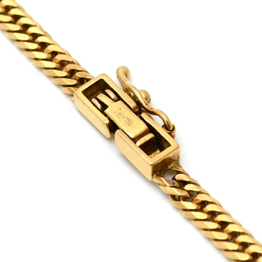 喜平 KIHEI K18 18金 45.2cm 11.7g 6面 ダブル Ｗ イエローゴールド K18YG ネックレス 造幣局検定マーク ※ショッピングローン対応していません