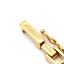 喜平 KIHEI アンクレット K18 18金 22.9cm 5.3g 6面 ダブル Ｗ イエローゴールド K18YG ブレスレット 造幣局検定マーク ※ショッピングローン対応していません