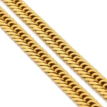 喜平 KIHEI K18 18金 50.1cm 20.2g 8面 トリプル イエローゴールド K18YG ネックレス 造幣局検定マーク ※ショッピングローン対応していません