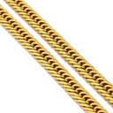 喜平 KIHEI K18 18金 50.1cm 20.4g 8面 トリプル イエローゴールド K18YG ネックレス 造幣局検定マーク ※ショッピングローン対応していません