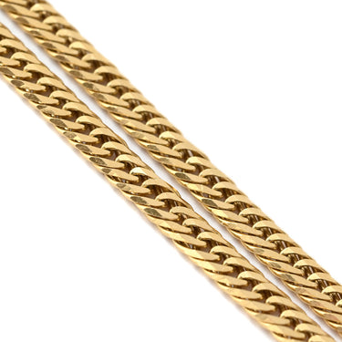 喜平 KIHEI K18 18金 45.2cm 6.9g 12面 トリプル イエローゴールド K18YG ネックレス 造幣局検定マーク ※ショッピングローン対応していません