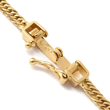 喜平 KIHEI K18 18金 45.2cm 6.9g 12面 トリプル イエローゴールド K18YG ネックレス 造幣局検定マーク ※ショッピングローン対応していません