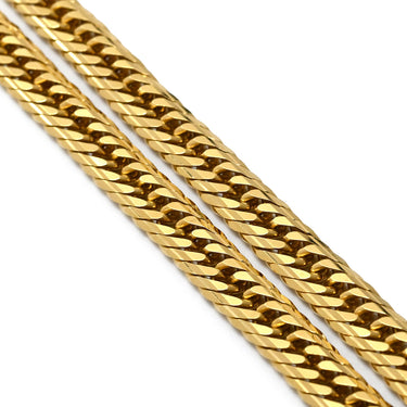 喜平 KIHEI K18 18金 50cm 30.4g 16面 トリプル イエローゴールド K18YG ネックレス 造幣局検定マーク ※ショッピングローン対応していません