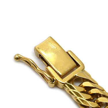 喜平 KIHEI K18 18金 23.4cm 23.8g 16面 トリプル イエローゴールド K18YG ブレスレット 造幣局検定マーク ショッピングローン対応していません