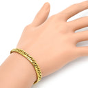 喜平 KIHEI K18 18金 23.4cm 23.8g 16面 トリプル イエローゴールド K18YG ブレスレット 造幣局検定マーク ショッピングローン対応していません