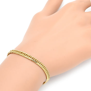 喜平 KIHEI K18 18金 20.3cm 10.6g 16面 トリプル イエローゴールド K18YG ブレスレット 造幣局検定マーク ショッピングローン対応していません