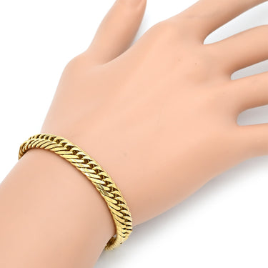 喜平 KIHEI K18 18金 20.3cm 30.2g 16面 トリプル イエローゴールド K18YG ブレスレット 造幣局検定マーク ショッピングローン対応していません