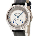 腕時計 ジャケ・ドロー Jaquet Droz ルナ レトログラード J012624203 自動巻き メンズ OH済 K18WG無垢 トリプルカレンダー ツートンカラー