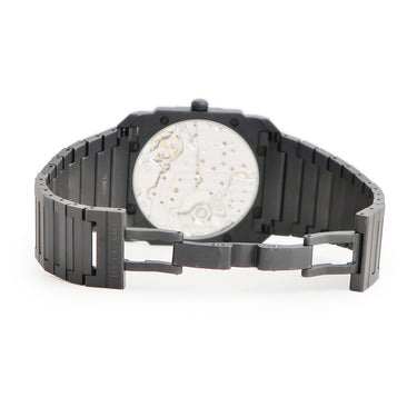 腕時計 ブルガリ BVLGARI オクト フィニッシモ BGO40CXT BGO40BCCXTAUTO 自動巻き メンズ OH済 オクタゴナル スモールセコンド 黒