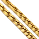 喜平 KIHEI K18 18金 50cm 20.4g 8面 トリプル イエローゴールド K18YG ネックレス 造幣局検定マーク ※ショッピングローン対応していません