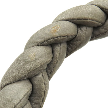 ミュウミュウ MIU MIU マテラッセ ハンドバッグ グレー レザー 2WAYバッグ ゴールド金具 ショルダー 斜め掛け