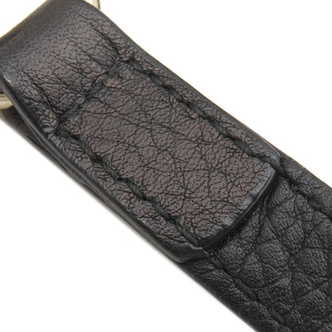 グッチ GUCCI ソーホー インターロッキングG 369176 ブラック レザー 2WAYバッグ シャンパンゴールド金具 黒 タッセル フリンジ