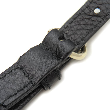 グッチ GUCCI ソーホー インターロッキングG 369176 ブラック レザー 2WAYバッグ シャンパンゴールド金具 黒 タッセル フリンジ