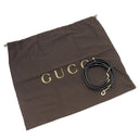 グッチ GUCCI ソーホー インターロッキングG 369176 ブラック レザー 2WAYバッグ シャンパンゴールド金具 黒 タッセル フリンジ