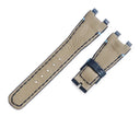 ブレゲ BREGUET 純正 マリーン レディ 9518用 ブルー クロコダイル 腕時計パーツ 新品同様 純正 クロコ ベルト ストラップ 18mm ブルー 青