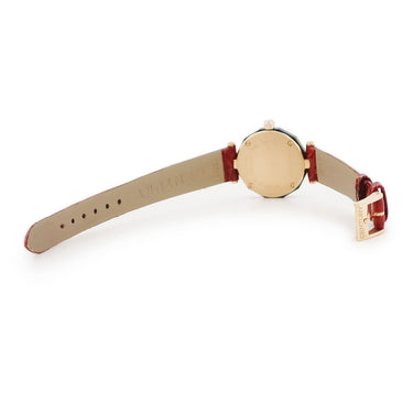 腕時計 センチュリー CENTURY プライムタイム PRIME TIME 610.9.S.97.70.CFK クオーツ レディース OH済 K18RG無垢 純正ダイヤ 赤