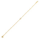 ティファニー Tiffany & Co バイザヤード 1Pダイヤ イエローゴールド K18YG ダイヤモンド ブレスレット エルサペレッティ AU750 T&Co.