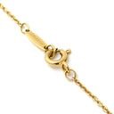 ティファニー Tiffany & Co バイザヤード 1Pダイヤ イエローゴールド K18YG ダイヤモンド ブレスレット エルサペレッティ AU750 T&Co.