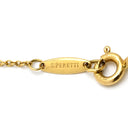 ティファニー Tiffany & Co バイザヤード 1Pダイヤ イエローゴールド K18YG ダイヤモンド ブレスレット エルサペレッティ AU750 T&Co.