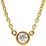 ティファニー Tiffany & Co バイザヤード シングルダイヤモンド ペンダント イエローゴールド K18YG ダイヤモンド ネックレス 750YG T&Co. 1石 エルサペレッティ