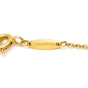 ティファニー Tiffany & Co バイザヤード シングルダイヤモンド ペンダント イエローゴールド K18YG ダイヤモンド ネックレス 750YG T&Co. 1石 エルサペレッティ