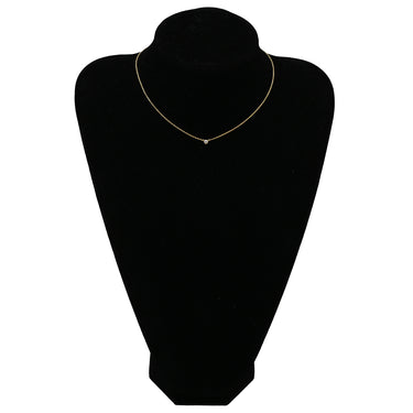 ティファニー Tiffany & Co バイザヤード シングルダイヤモンド ペンダント イエローゴールド K18YG ダイヤモンド ネックレス 750YG T&Co. 1石 エルサペレッティ