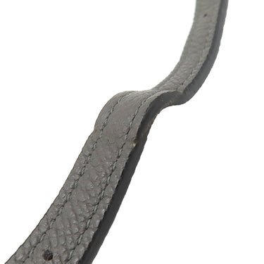 セリーヌ CELINE ベルトバッグ ナノ グレー カーフ 2WAYバッグ ゴールド金具 ハンドバッグ ショルダー