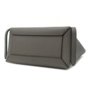 セリーヌ CELINE ベルトバッグ ナノ グレー カーフ 2WAYバッグ ゴールド金具 ハンドバッグ ショルダー