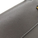 セリーヌ CELINE ベルトバッグ ナノ グレー カーフ 2WAYバッグ ゴールド金具 ハンドバッグ ショルダー