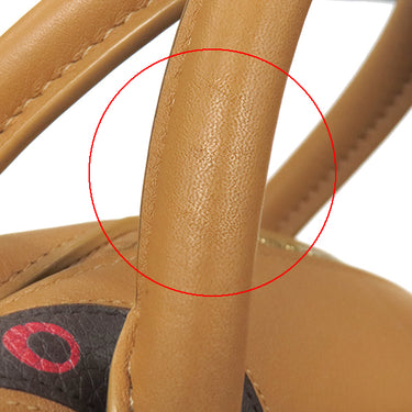 ロエベ LOEWE オクトパス アマソナ 23 A039N07X09 2586 000 Warm Desert レザー 2WAYバッグ ゴールド金具 茶 ハンドバッグ ショルダーバッグ