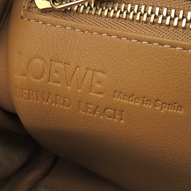 ロエベ LOEWE オクトパス アマソナ 23 A039N07X09 2586 000 Warm Desert レザー 2WAYバッグ ゴールド金具 茶 ハンドバッグ ショルダーバッグ
